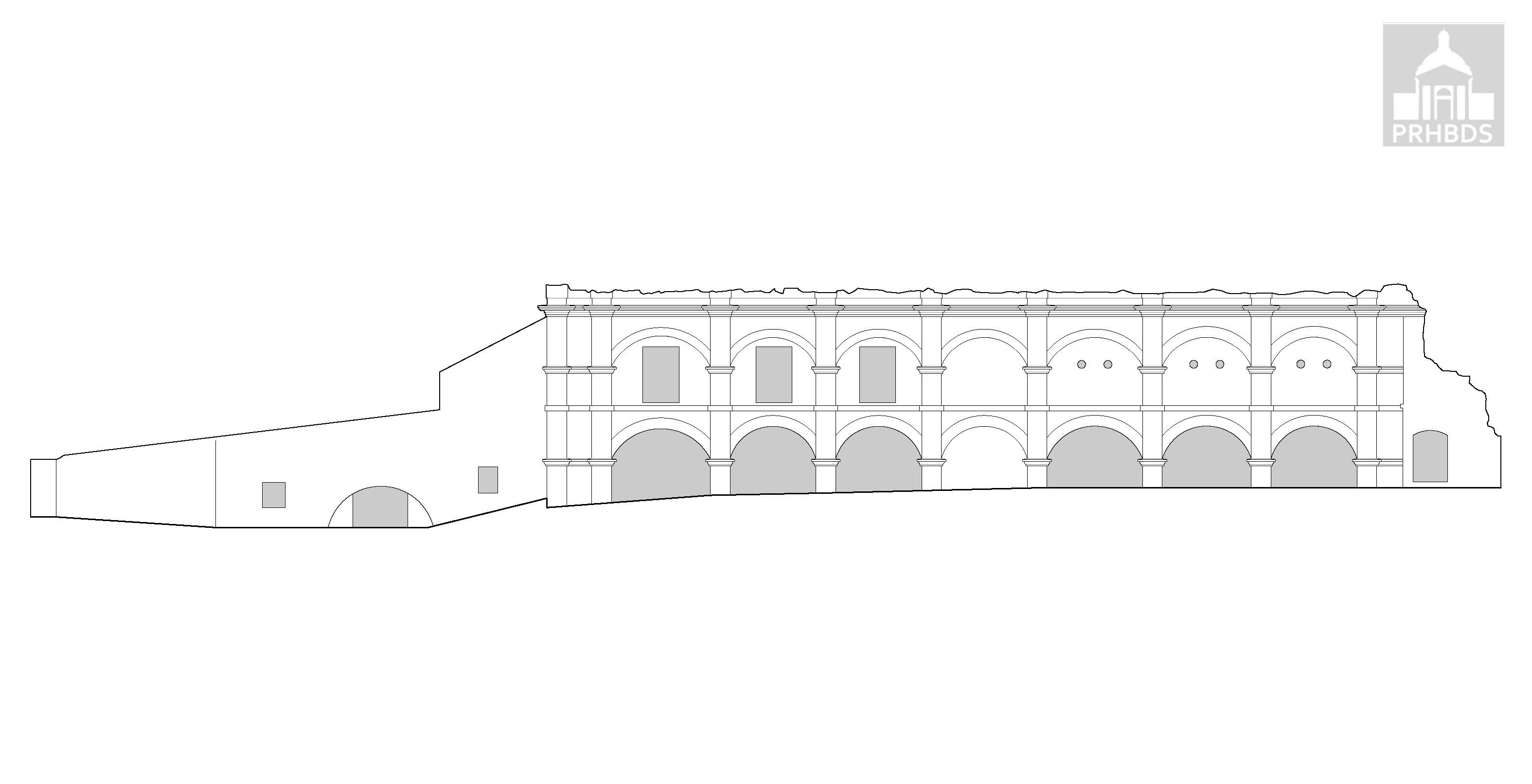 Hacienda Azucarera Santa Elena - Toa Baja - Alzado